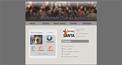 Desktop Screenshot of buscandonovasaguas.com